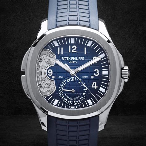 patek philippe advanced research aquanaut travel time référence 5650 g|Patek Philippe horology.